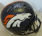 Von Miller Autographed/Hand Signed Denver Broncos Full Size Helmet w/''2011 DROY'' insc