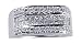 Jewelry : 1.95Ct. 14K. White Gold Invisible Diamond Men's Ring