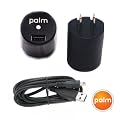 Palm Pre Original Smart Phone AC USB Wall Adapter + Original Palm PRE Charging USB 2.0 Data Cable