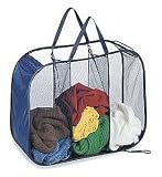Deluxe Laundry Hamper - Pop Open Sorter Colors Vary