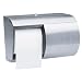 Kimberly-Clark Professional 09606 Stainless Steel Coreless Double Roll Bath Tissue Dispenser