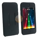 Black Premium Silicone Skin Case for Apple iPod Touch Gen2 by eForCity