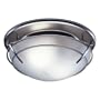Nutone 757SNNT Decorative Bath Fan with Light Satin Nickel 2-60W bulbs