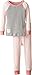Burt's Bees Baby Baby Girls' Color Block Tee and Pant Pajama Set