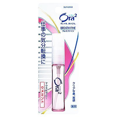 オーラツーブレスファイン　マウススプレー[ウメミント]　６ｍＬ