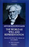The World As Will and Representation (2-Volume Set)