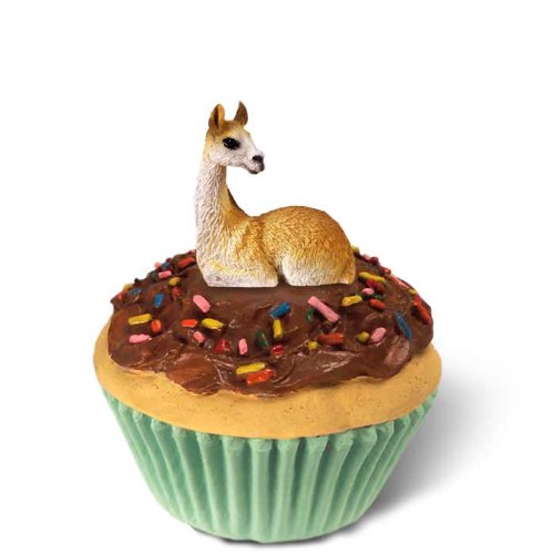 Llama Cupcake Trinket Box