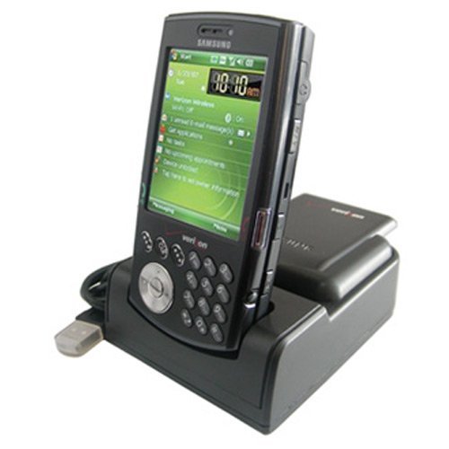 Brand New Verizon Samsung i760 PDA USB Docking Cradle Desktop Charger W/extra Battery Slot By AccessoryOne