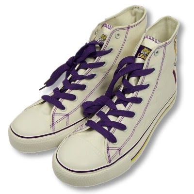 LSU TIGERS HI-TOP SNEAKERS MENS 9 WOMENS 10.5