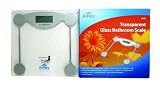 Electronic Bathroom Scale, Transparent Glass, High Precision Sensor, High Quality