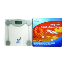 Electronic Bathroom Scale, Transparent Glass, High Precision Sensor, High Quality