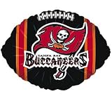 Classic Balloon Tampa Bay Buccaneers Football Balloon- 10 Pack