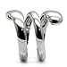 Lanyjewelry Designer Style 316 Stainless Steel Plain Women's Fashion Ring