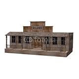 IMAGE OF Wallmonkeys Peel and Stick Wall Decals - Western House - 48