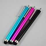 Sodial- 3 Pack Of Black Blue Pink Stylus Universal Touch Screen Pen For Ipad 2 Ipod Iphone 4,4S,3G ,3Gs, Kindle Fire,Motorola Xoom, Samsung Galaxy Tab 8.9 10.1, Blackberry Playbook Htc Flyer Evo