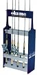 Display Rod Rack Holds 16 rods ABS - Fishing - Rod & Reel Combos