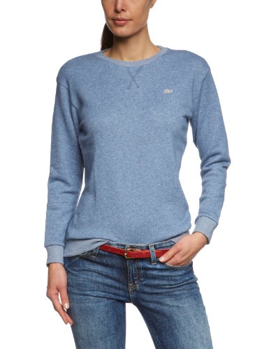 Lacoste Damen Strickjacke, SF5715-00, Gr. 40 (XL), Blau (VS6)