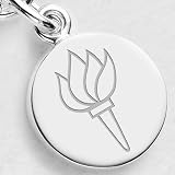 NYU Sterling Silver Charm