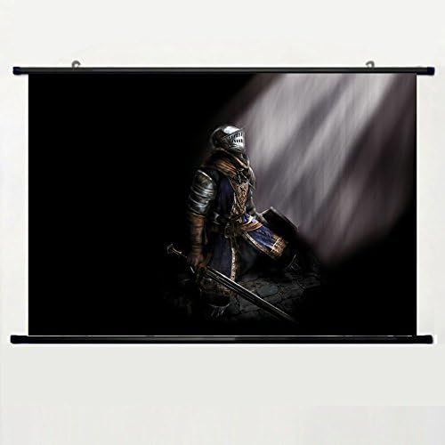 ZHS Personalized Design Home Decor Cosplay Poster with Dark Souls(12) Wall Scroll Poster Fabric Painting 24 X 16 Inch (60cm X 40 cm)