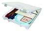 Art Bin Art Bin 15-Inch-by-14-Inch-by-2-Inch Super Satchel Slim Single Compartment Box