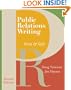 Public Relations Writing: Form & Style (with Errata Sheet)