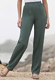 Roamans Plus Size Crease Front Pants