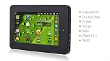 7 inch Resistance Touch Panel,Support 3G, Wifi, Video, Camera,MSN,SKYPE,E-mail, Games, E-book Google Map