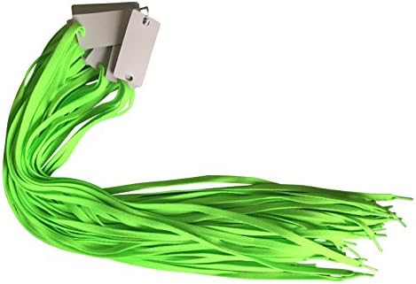Athletic Flat 5/16" Neon Green Shoelaces 1 Pair - 45"