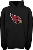 Arizona Cardinals Youth Black Big Logo Hooded Sweatshirt