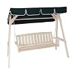 South Cypress Swing Canopy in Dark Green