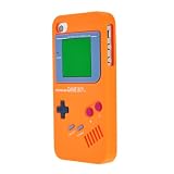 EarlyBirdSavings Orange Game Boy Style Silicone Case Cover Skin For iPhone 4 and 4S 4GS