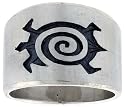 HOPI Design Sterling Silver Turtle Ring size 9