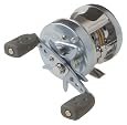 Abu Garcia Ambassadeur Record Baitcast Round Reel (6 Ball-Bearing, Gear Ratio 5.3:1, Capacity 14/145)