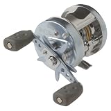 Abu Garcia Ambassadeur Record Baitcast Round Reel (6 Ball-Bearing, Gear Ratio 5.3:1, Capacity 14/145)