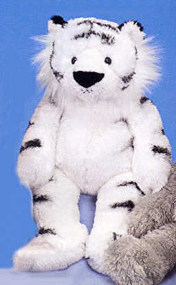 418N298F24L Stuffed Blanco White Tiger