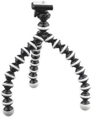 PicPro Mini Tripod - Amazingly Lightweight, Portable and Durable Mini Tripod with Flexible Legs, Strong Mount and Compact Design - for Digital Cameras and Smartphones - Capture Beautiful, Funny or Unexpected Moments Everywhere You Go! (Red, 6 Inches, ¼'' Screw)