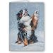 Bernese Mountain Dog Christmas Card