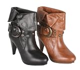 Ranger-01 Women? Fashionable ankle Boots with folding