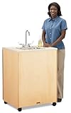 Birch Clean Hands Helper W/Stainless Steel Sink - 38" High - School & Play  ....