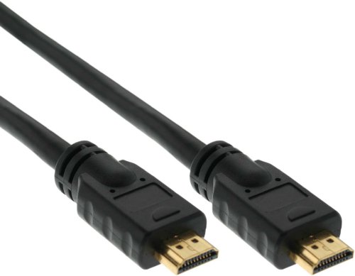 InLine HDMI Kabel, 19pol, Stecker/Stecker, 15m schwarz Preisvergleich