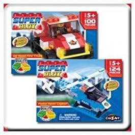 Super Blox Off Road Fire Truck 100 Pieces