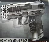 New Airsoft Spring Pistol Xk011503 Compact Style 1/1 Full Scale 10 Round Clip Shoots Around 240 FPS