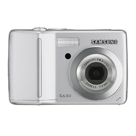 Samsung Digimax S630 6MP Digital Camera with 3x Optical Advanced Shake Reduction Zoom (Silver) by Samsung