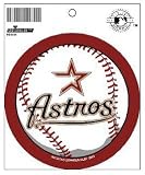 HOUSTON ASTROS 5 INCH ROUND DECAL