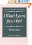 I Won't Learn from You!: The Role of Assent in Learning (Thistle Series)