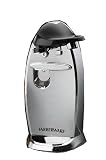 Farberware FPCO100 Electric Can Opener, Chrome with Black Accents