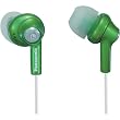 Panasonic RP-HJE270-G In-Ear Earbud Ergo-Fit Design Headphone (Green)