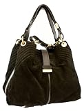 Jimmy Choo - Jimmy Choo Alex Black Suede Hobo Bag