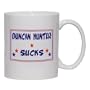 DUNCAN HUNTER SUCKS Mug for Coffee / Hot Beverage (choice of sizes and colors)
