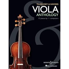 The Boosey & Hawkes Viola Anthology: 13 Pieces by 11 Composers. Viola solo oder mit Klavier.